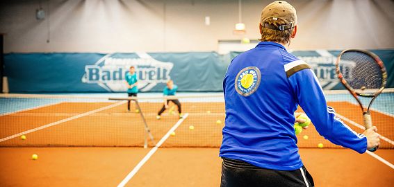 Indoor tennis courts